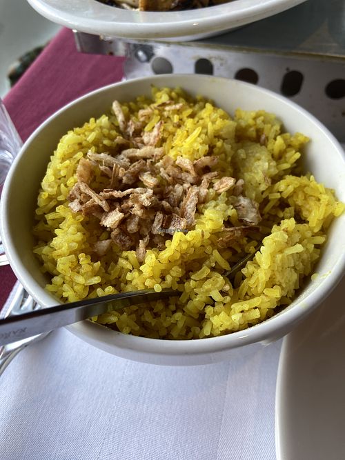 Nasi koening (with coconut milk and curcuma): decent  at Indonesisch Restaurant Sari in Heemstede