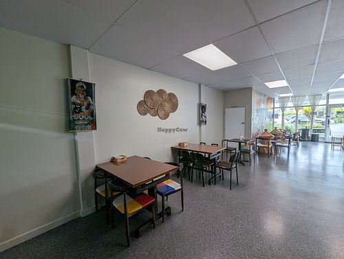 Inside at Gojo Ethiopian Eatery in Auckland