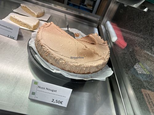 vegan cake  at Denns BioMarkt in Dresden