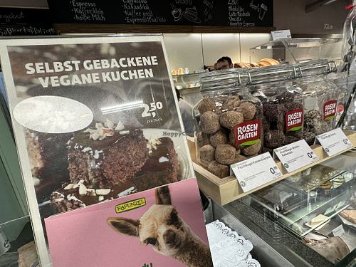vegan sweets  at Denns BioMarkt in Dresden