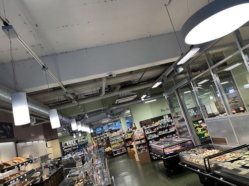 supermarket area  at Denns BioMarkt in Dresden