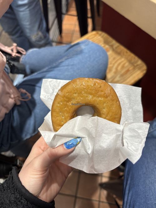 plant-based donut   at Starbucks in Osaka