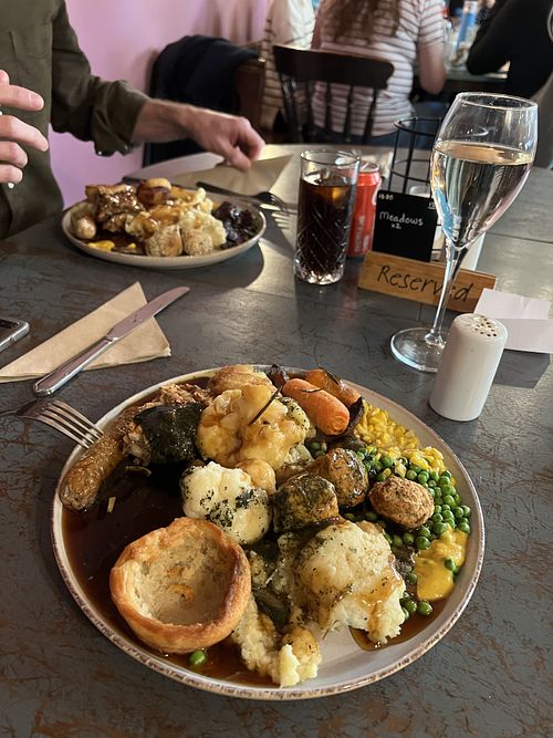 Doesn’t get better than this!   at The Barn Pub & Restaurant in Rugby