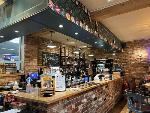 Bar   at The Barn Pub & Restaurant in Rugby