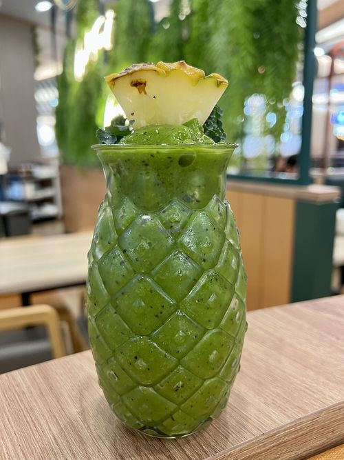 Kale smoothie   at Salad Factory - The Promenade in Bangkok