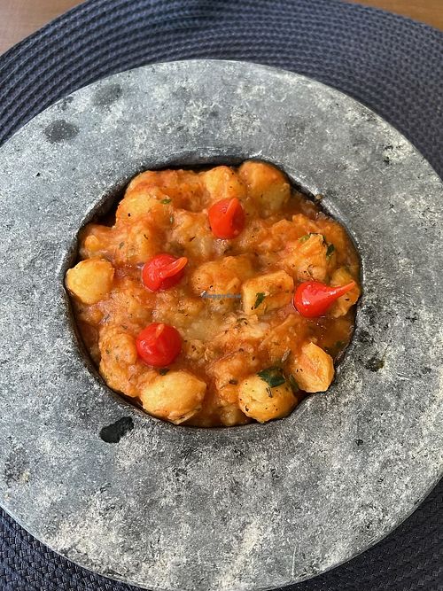 Vegan gnocchi   at Fit Paradise in Cuiaba