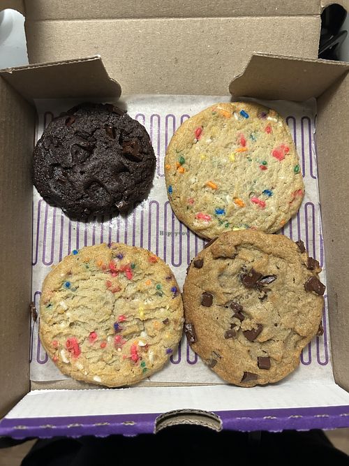 Variety at Insomnia Cookies in New Haven
