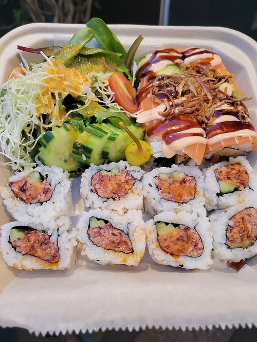 Vegan sushi at Sushi Vegan in Santa Monica