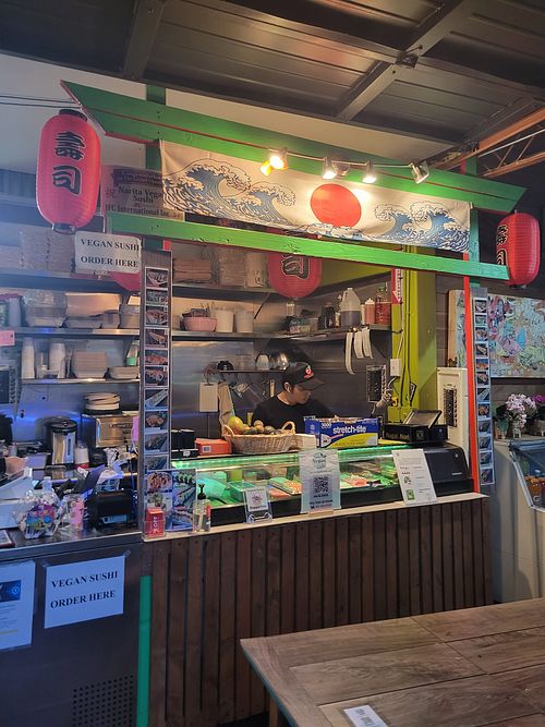 Counter at Sushi Vegan in Santa Monica