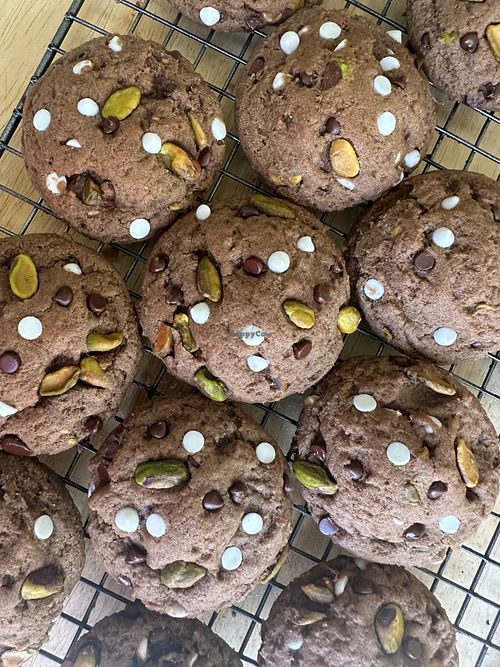 Chocolate & White Chocolate Pistachio  at Gems by Rubie - Pop-up in Stockton