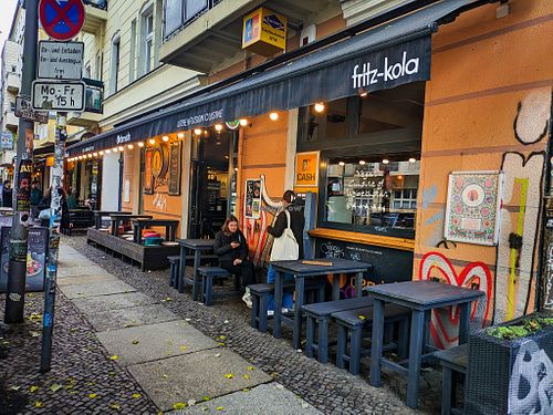 Outside of Dervish at Dervish in Berlin