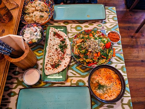 Meal at Dervish at Dervish in Berlin