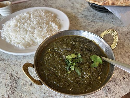 Vegan palak  at Shyans's Kitchen in Metairie