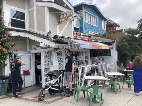Front of restaurant   at Taco Loco in Laguna Beach
