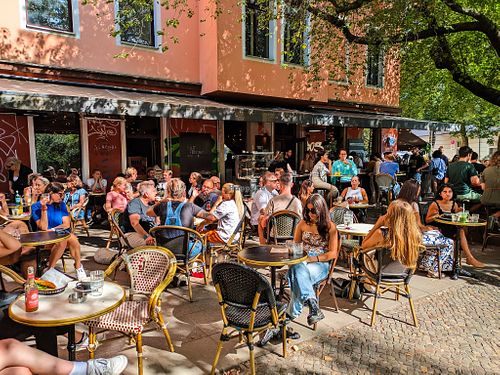 Outside at La Maison at La Maison in Berlin