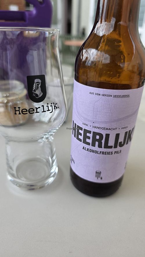 local vegan bier at Café Nomad - Handschuhsheim in Heidelberg