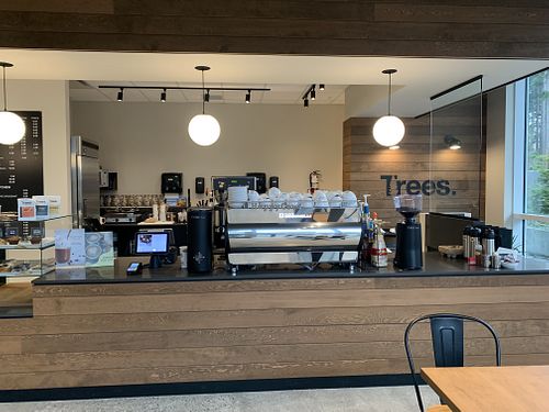   at Trees Organic Coffee in Vancouver