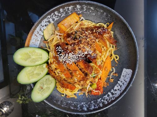 Vegan duck at VEGE Kitchen in Warsaw