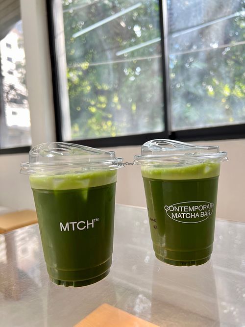 Matcha with oat milk at MTCH™ - Ari in Bangkok