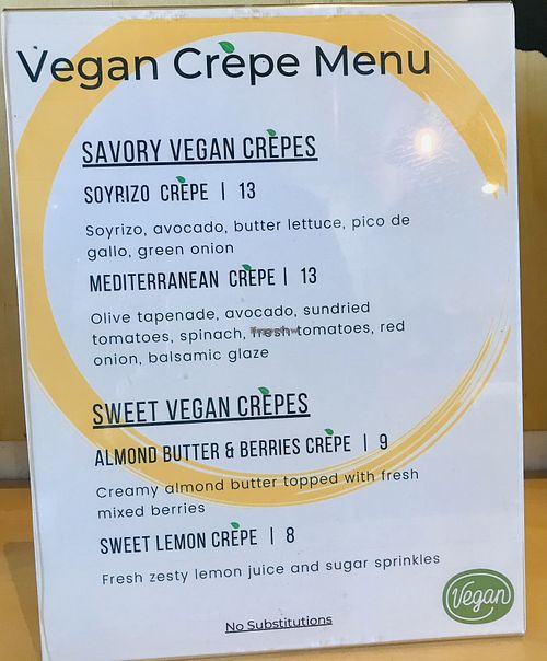 MR Z’S Crepes & Teas Aptos California Restaurant HappyCow