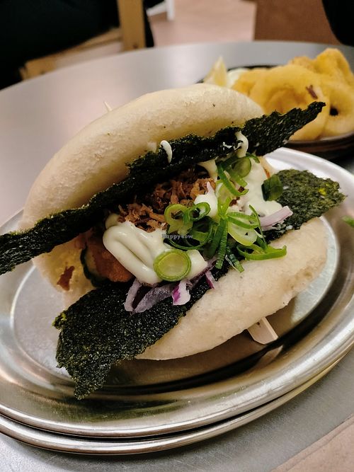 The seafood bao at Lil Bao  in Brussels