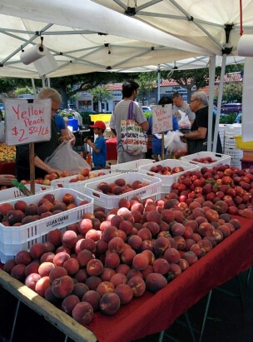 conventional produce at Belmont Farmers' Market in Belmont