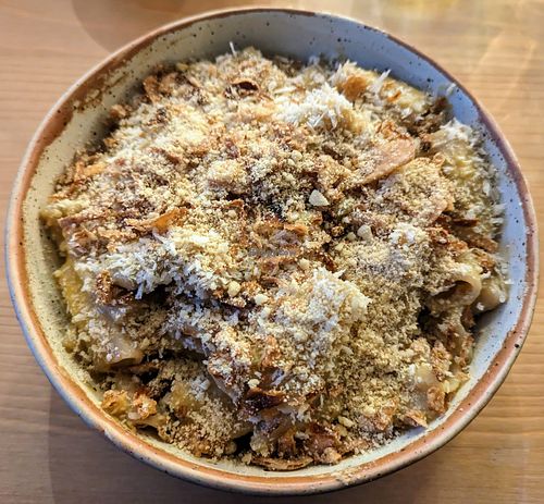 Mac and cheese at Pastan Brighton in Brighton