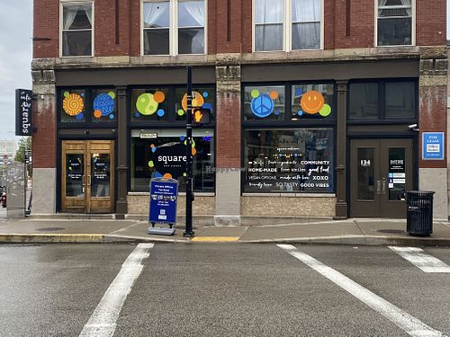 Side entrance   at Square Cafe in Pittsburgh