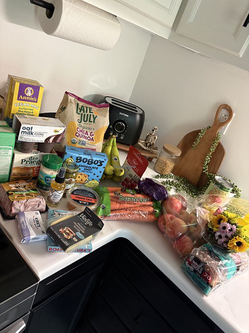 Grocery Haul - $141.  at Kimberton Whole Foods in Wyomissing