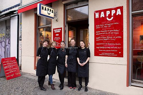 Our team at HAPPA Restaurant in Berlin
