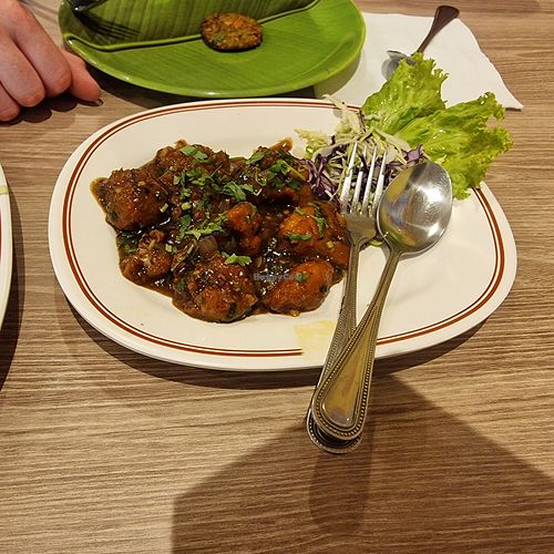 Cauliflower at Shree Ganesha Pure Vegetarian Indian Jain Restaurant in Phuket