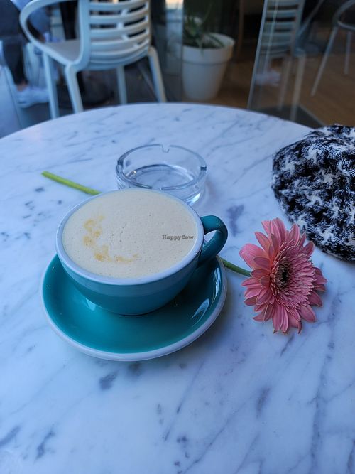 Spice vegan coffee 94 lira at El Ellen in Alanya