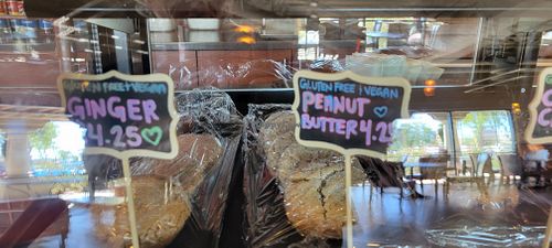 Vegan cookies selection  at Coffee Plantation in Scottsdale