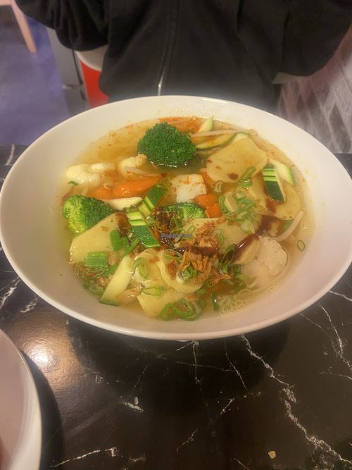 Grand pho with tofu   at Mr Mai VietNam Food in Luxembourg City