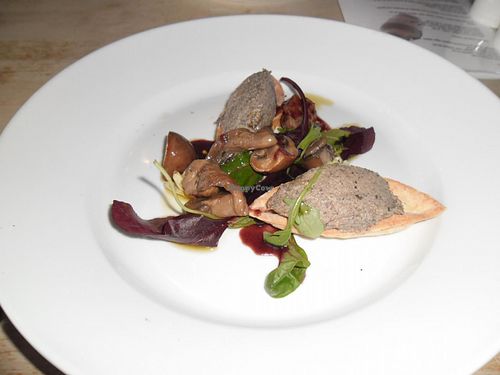 Mushroom Parfait at Sky Apple Cafe in Newcastle Upon Tyne