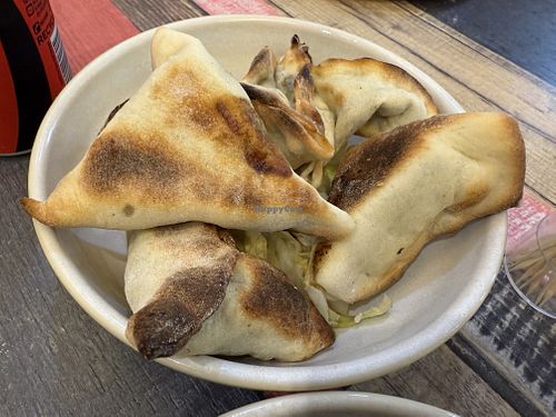 Spinach Fatayer  at Hallo Beirut in Zurich