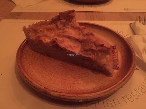 Apple pie.... superb at Vikasha Lounge  in Belgrade