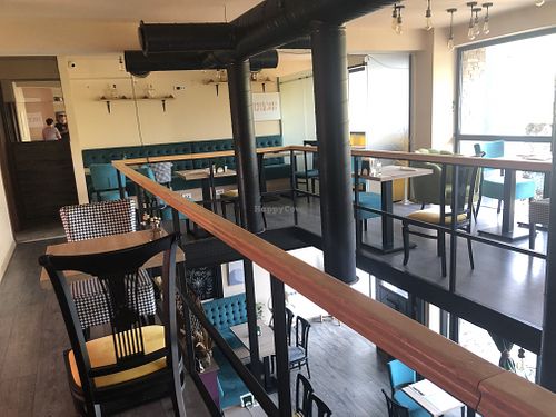 The upstairs area of Vikasha  at Vikasha Lounge  in Belgrade