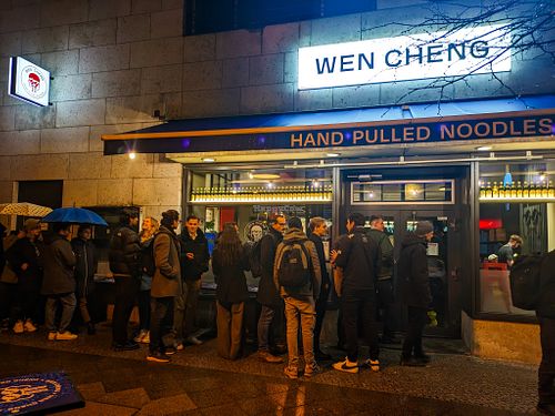Outside of Wen Cheng Handpulled Noodles - II at Wen Cheng Handpulled Noodles - II in Berlin