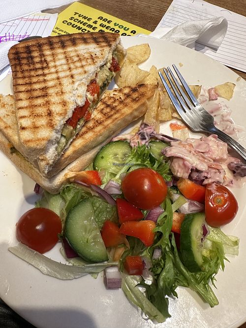 Pesto toast or  at Cafe 16 in Newcastle Upon Tyne