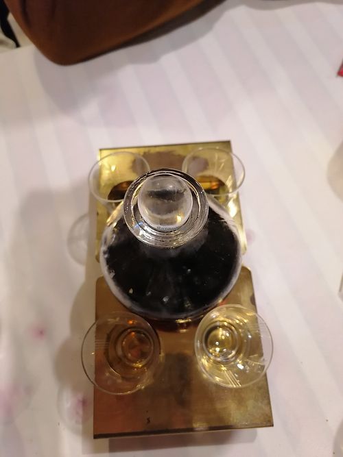 Ammazzacaffé alle erbe at All'Antica Tavola in Pontecagnano