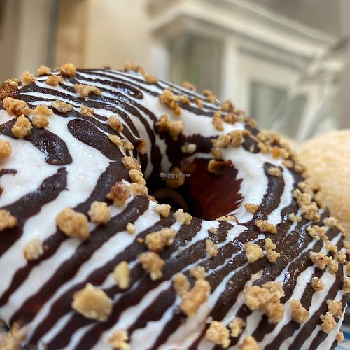Vegan DWBH Milky Zafari Donut  at The Streat in Guernsey