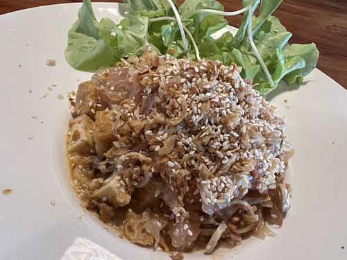 Pomelo salad with tofu  at Sala Cafe - ศาลากาแฟ in Chiang Mai