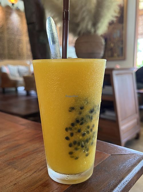 Passion fruit & mango smoothie   at Sala Cafe - ศาลากาแฟ in Chiang Mai