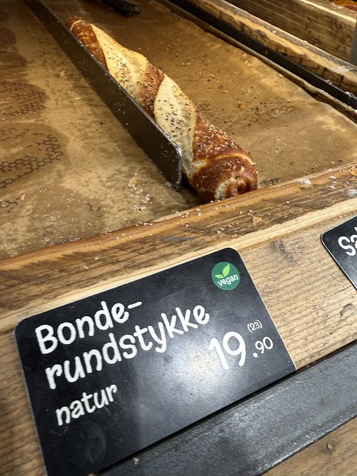 vegan  at Backstube Tromsoe in Tromsoe