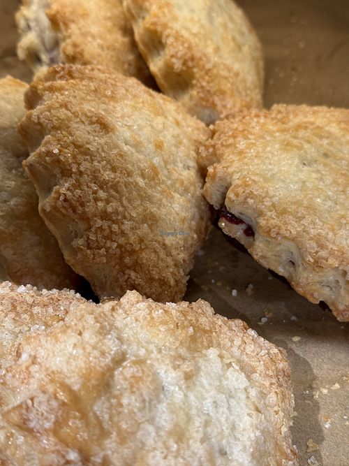 cherry danishes  at Backstube Tromsoe in Tromsoe