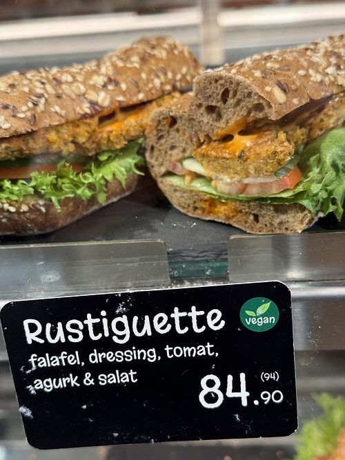 sandwich  at Backstube Tromsoe in Tromsoe