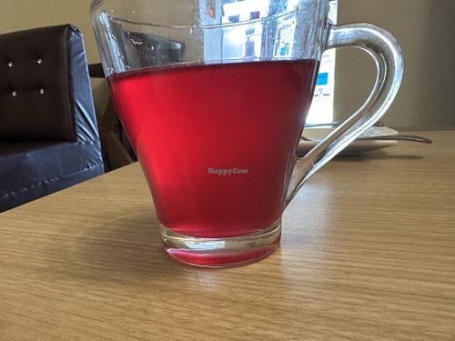 Kombucha made in house.  Yum    at The White Lotus Cafe - Gairidhara in Kathmandu