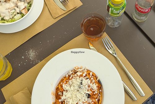 Pasta alla normal with cheese at Casa Stagnitta in Palermo