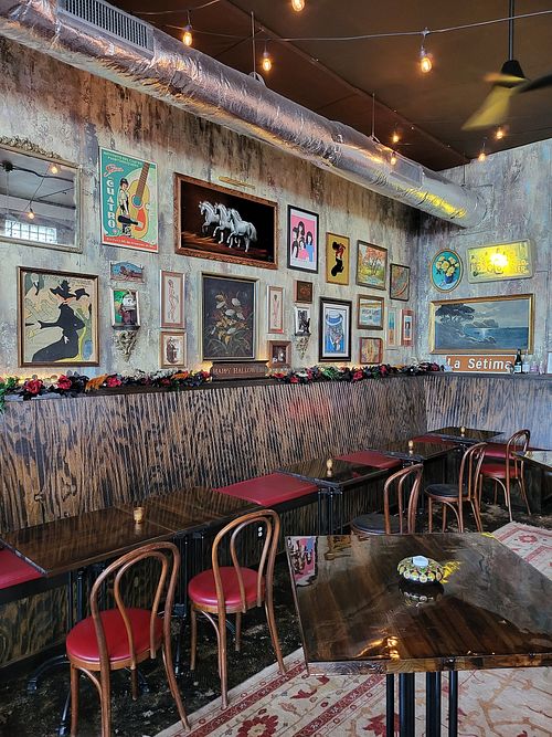 wall of fame at La Setima Club in Tampa